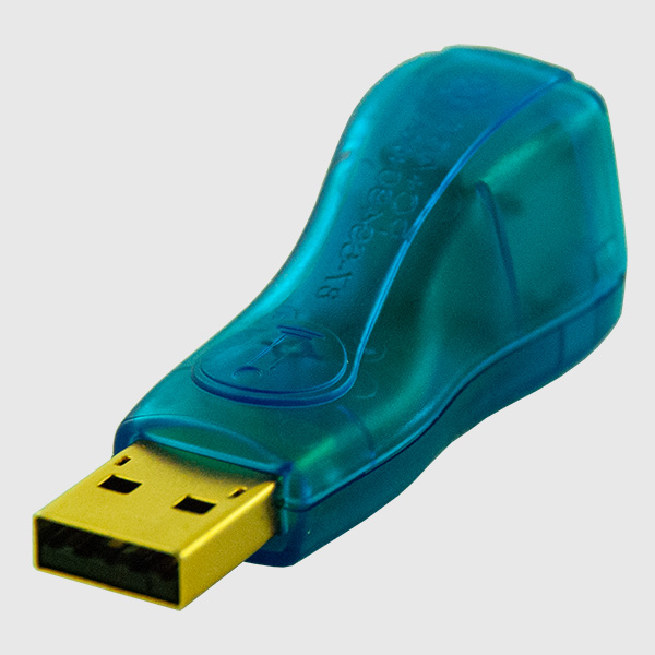 DS9490R# iButton Adapter Pointed to Bottom Right